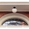 Westinghouse Fixture Ceiling SemiFlush-Mount 60W Scholar 9In Textrd, Black White Opl Glass 6578300 - alternate 7